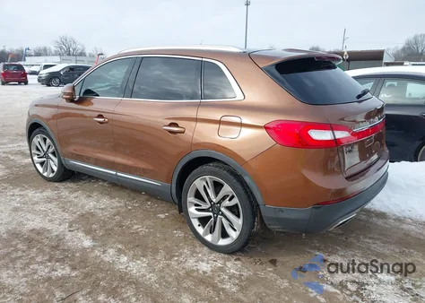 2017 Lincoln Mkx Black Label из США, поврежденный, VIN 2LMPJ7JP0HBL40789